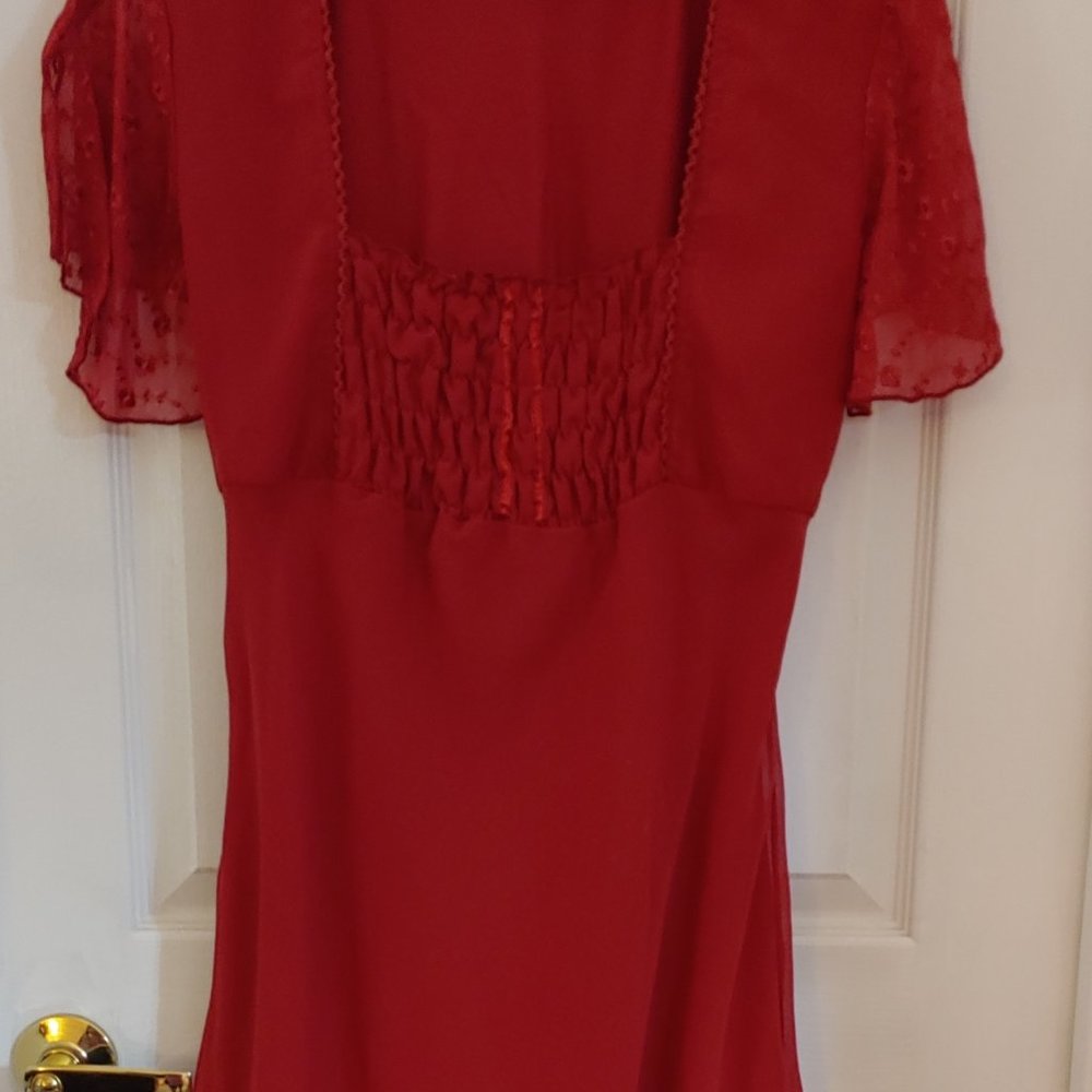 Beautiful Red Special Occasion Dress 1x